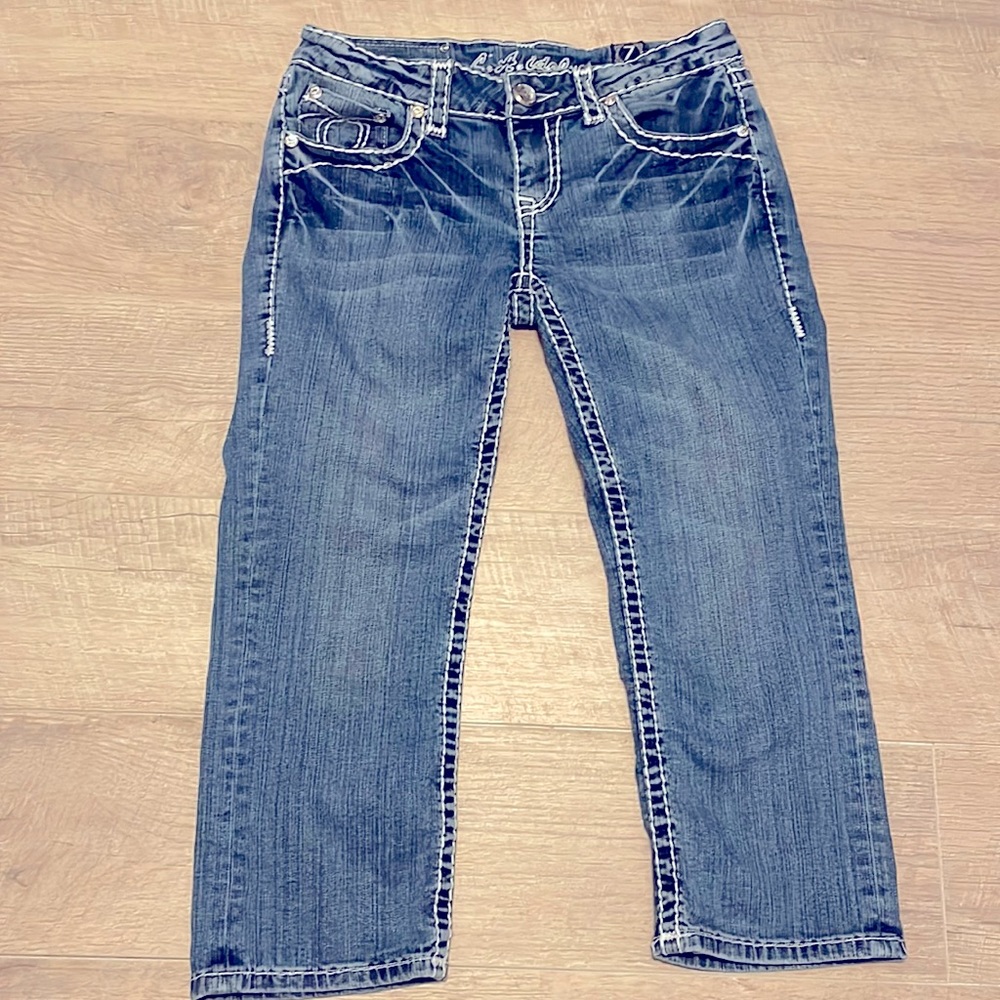 L.A.idol Women’s Size 7 blue jeans